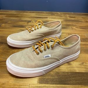 Vans Canvas sneakers with Leather strings 7.5